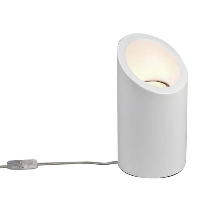 marasino-lampe à poser uplight plâtre h20cm