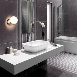 Applique salle de bain moderne chrome IP44 - Bath