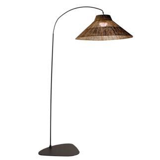 NIZA Lampadaire ou Applique murale Extérieur sans fil Ampoule Rechargeable  avec Télécommande H230cm naturel New Garden - LightOnline