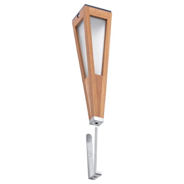 Support mural pour torches ALU ou TECK TINKA Argent