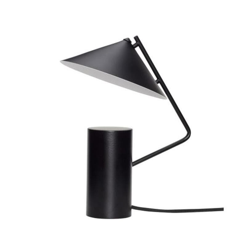 AMOUR Lampe à poser Métal/Verre H 28.2cm Noir et Rouge/Fumé Message In The  Bulb - LightOnline