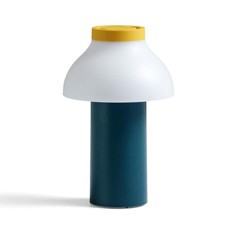 PC PORTABLE Lampe nomade LED d'extérieur dimmable rechargeable H22cm Ocean  green Hay - LightOnline