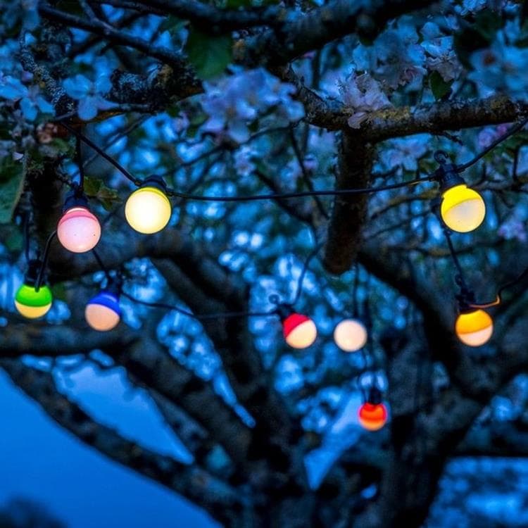 Guirlande lumineuse d'extérieur LED L7m BORA BORA Multicolore