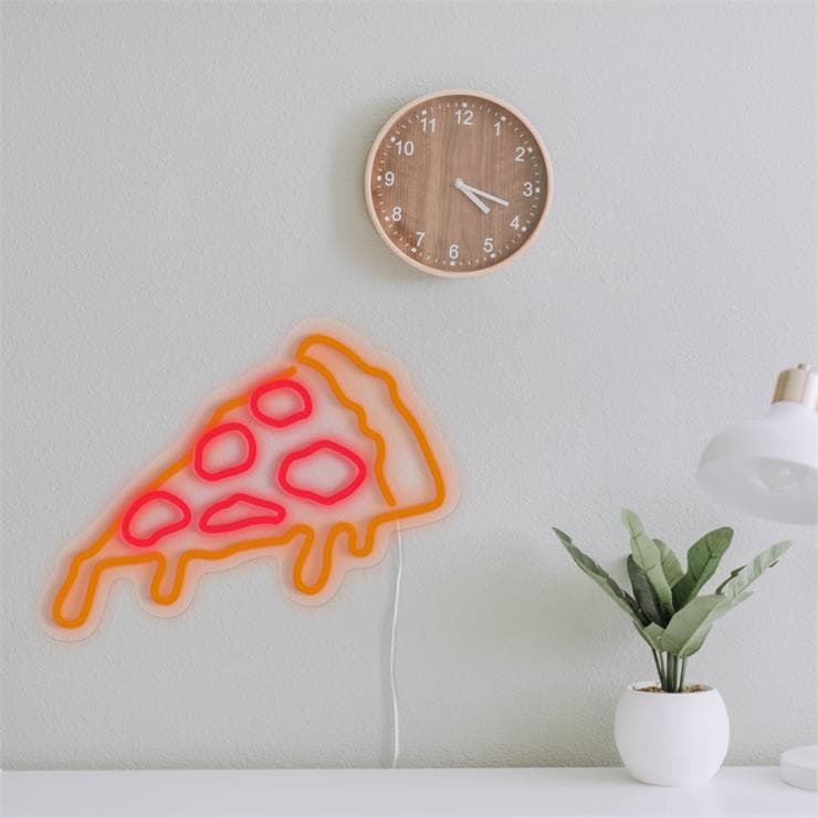 Neon LED Pizza L40cm PIZZA Multicolore
