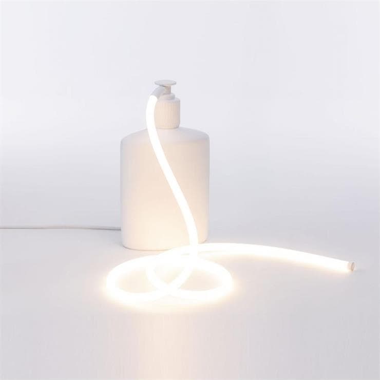 Lampe à poser LED H29.5cm SOAPGLOW Blanc