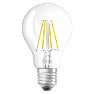 Ampoule, E14, calotte argent, LED, dimmable, 4W 380lm, 2700K, Ø4.5 cm -  Osram