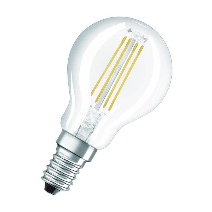 Ampoule LED Filament Cristal OSRAM E14 4W 470LM • IluminaShop France