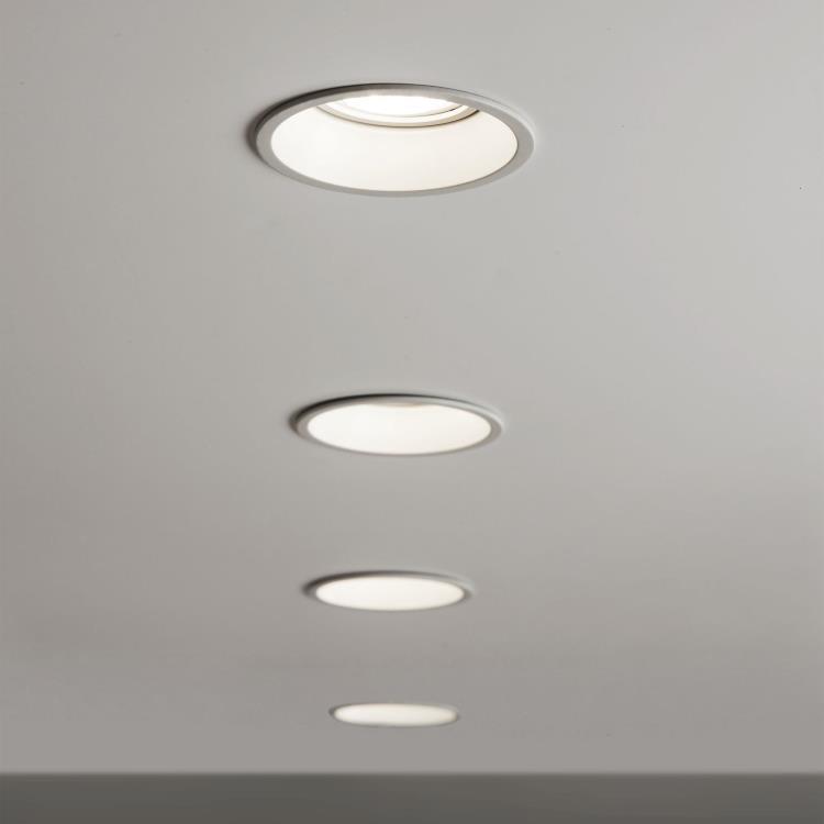 Spot encastré Salle de Bain IP65 Ø8.5cm MINIMA ROUND FIXED Blanc