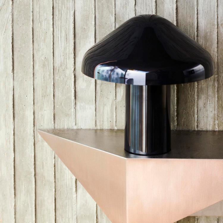 Lampe à poser sans fil Métal H23cm PAO Noir