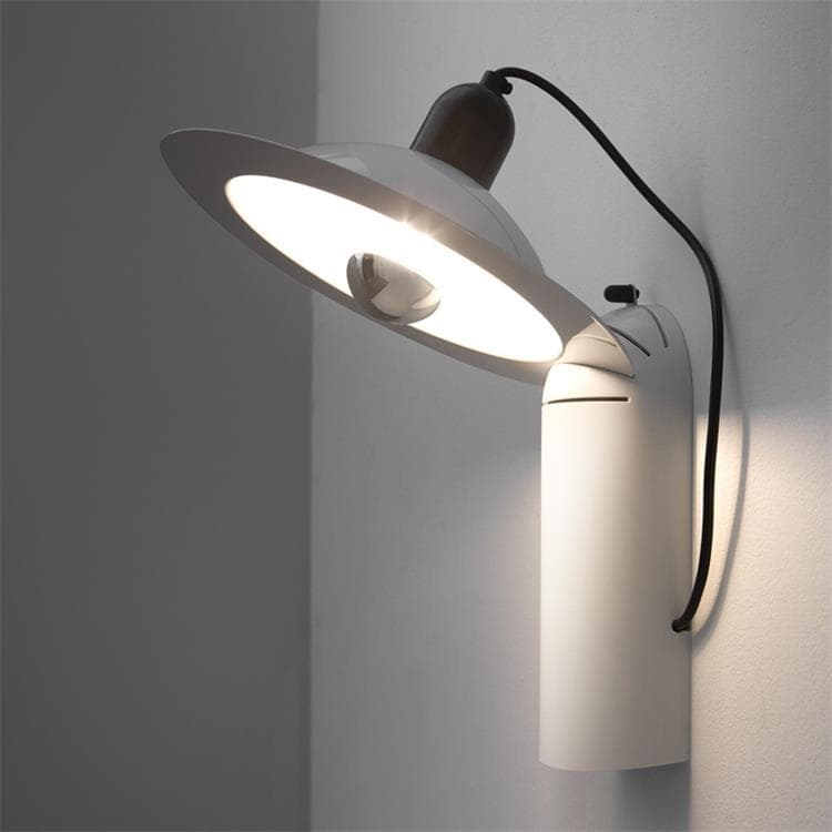 Lampe à poser / Applique murale ajustable Métal H48cm LAMPIATTA Blanc