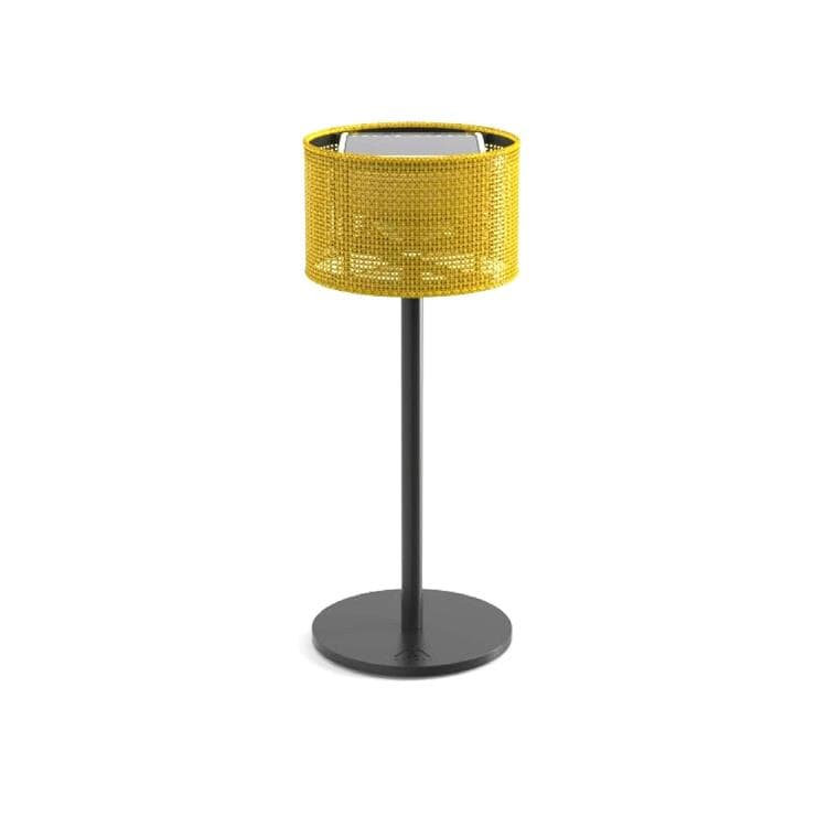 la lampe mini pose-baladeuse solaire bluetooth d'extérieur h28cm