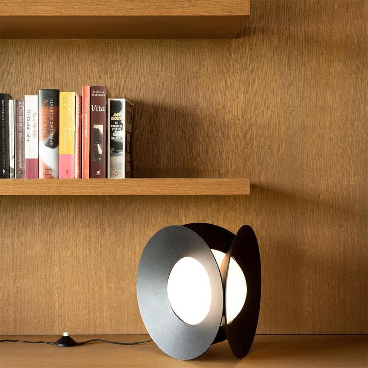 Lampe à poser LED avec Variateur Métal/Verre H31cm ARMEN Noir