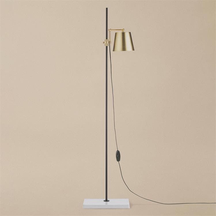 Lampadaire Métal H125cm LAB Laiton