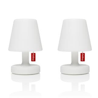EDISON THE PETIT Lot de 2 Lampes à poser LED rechargeable Blanc
