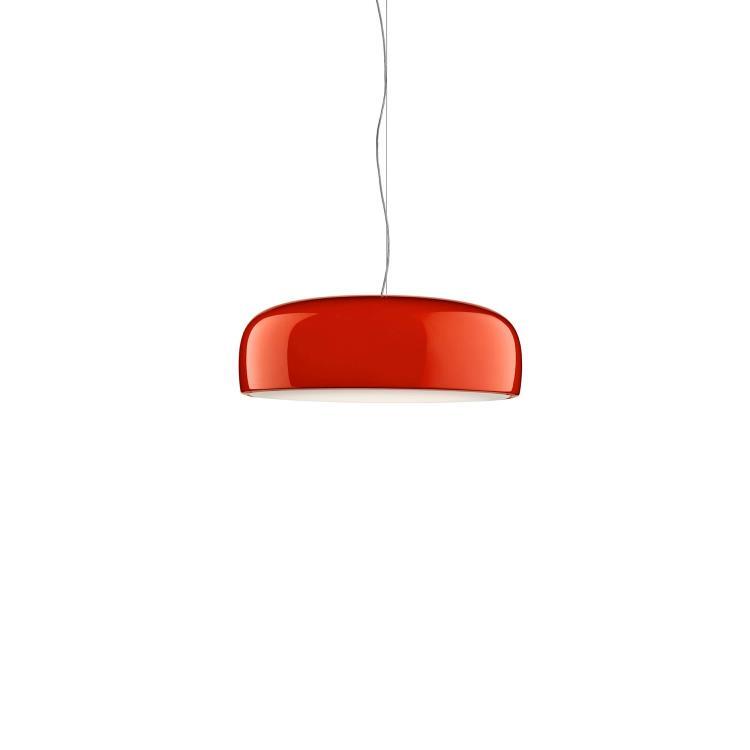 Suspension Métal Ø 60cm SMITHFIELD Rouge