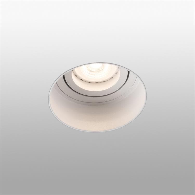 Spot Encastrable Orientable avec porte-lampe Ø8.2cm HYDE Blanc