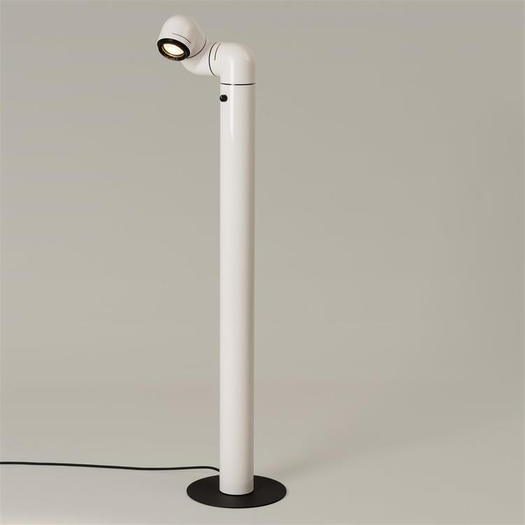Lampadaire LED avec Variateur H116cm TATU Blanc