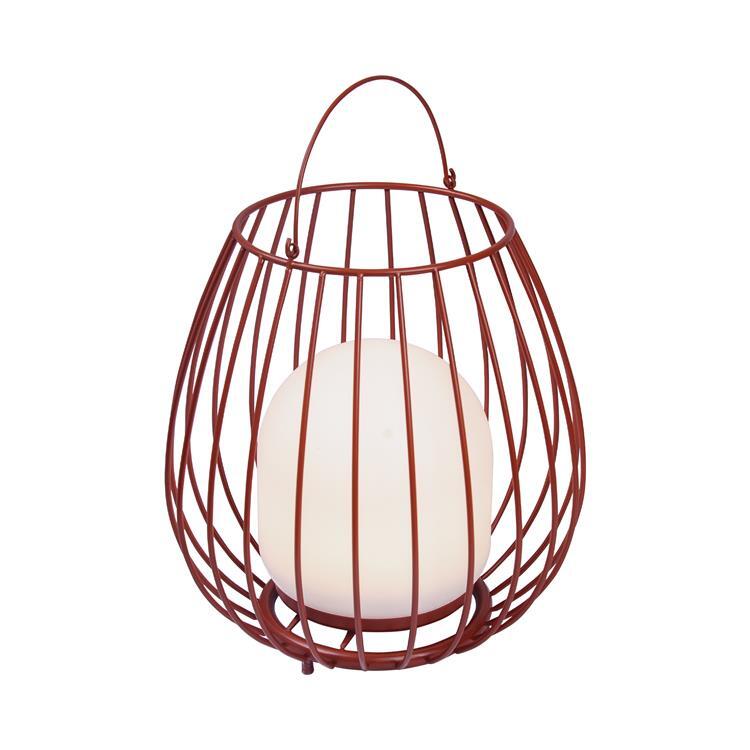 JIM TO GO-Lampe à poser extérieur Plastique/Métal Ø28cm Rouge Nordlux