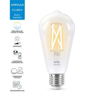 LVWIT Ampoule LED E27 8W, Equivalent à incandescence 60W, 6500K Blanc  Froid, 806Lm, Lot de 6, Non-Dimmable : : Luminaires et Éclairage