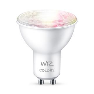 SPOT Ampoule LED connectée GU10 4.9W=50W 345lm change de couleur Ø5cm Blanc  Wiz - LightOnline