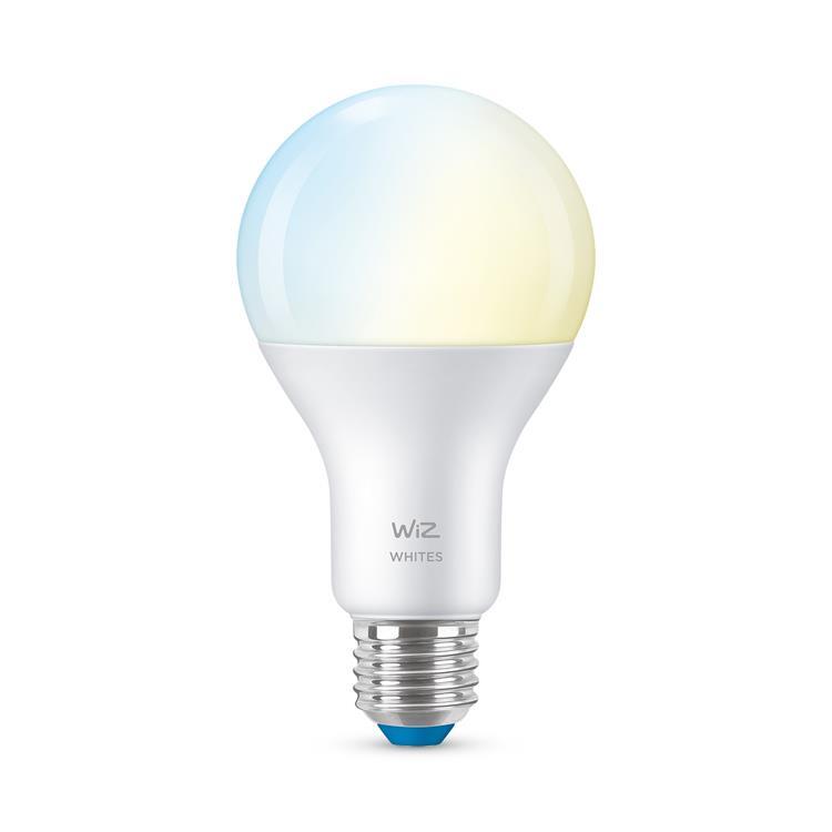 Ampoule LED connectée E27 13W=100W 1521lm dimmable blanc chaud blanc froid Ø8cm STANDARD Blanc