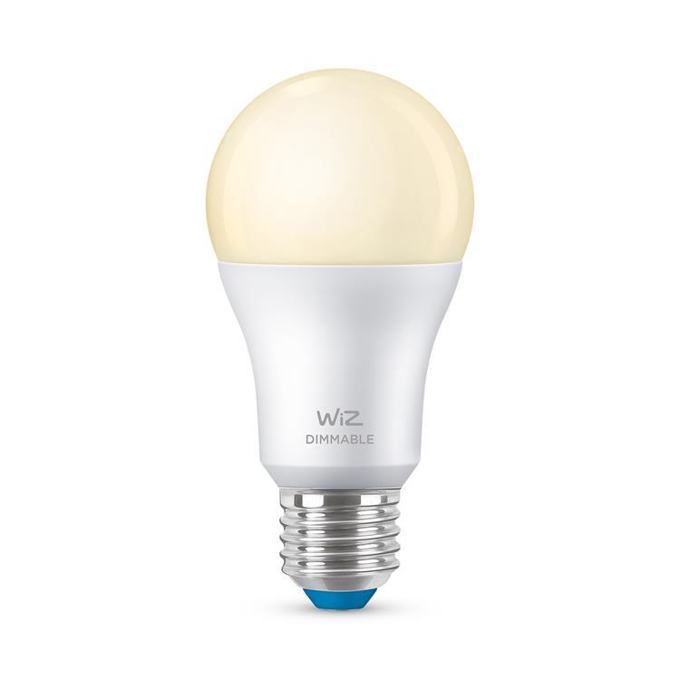 Ampoule LED connectée E27 8W=60W 806lm 2700K dimmable Ø6cm STANDARD Blanc