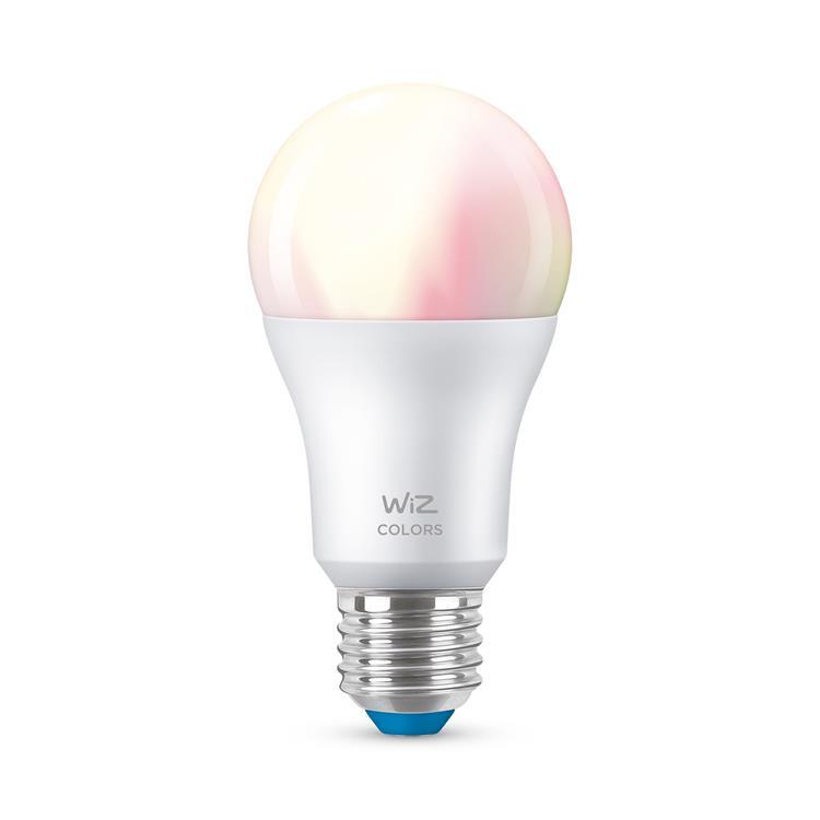 Ampoule LED connectée E27 8W=60W 806lm change de couleur Ø6cm STANDARD Blanc