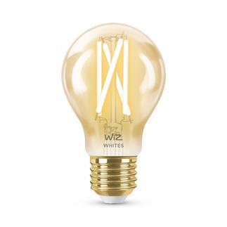 STANDARD Ampoule LED connectée filament E27 6.7W=50W 640lm dimmable blanc  chaud blanc froid Ø6cm ambre Wiz - LightOnline