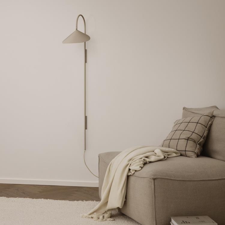 Applique orientable Métal H127cm ARUM SWIVEL Cachemire