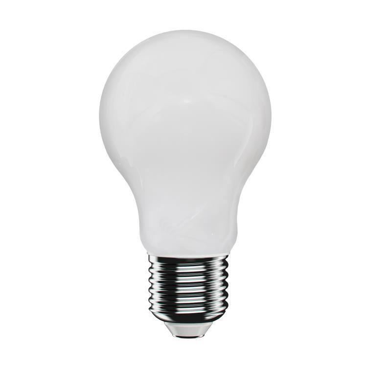 Ampoule LED Filament E27 8W=60W 2700K 930lm dimmable Ø6cm CLASSIC IDEA blanc laiteux