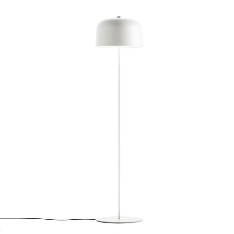 Lampadaire LED aluminium et bioplastique H171cm ZILE Blanc