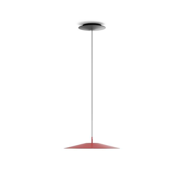 Suspension LED aluminium Ø37cm KOINÈ Rouge