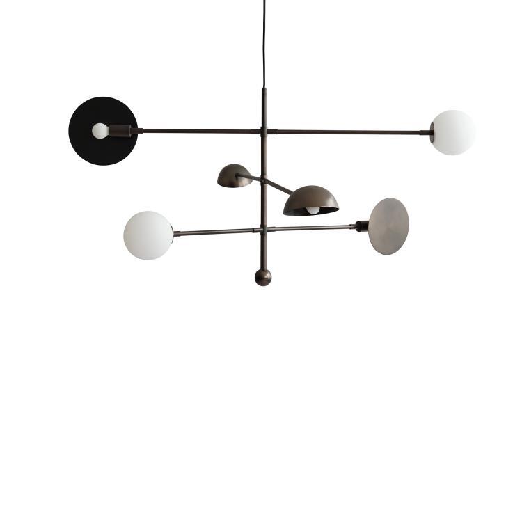 SAHN-Suspension/Lustre Métal L125cm