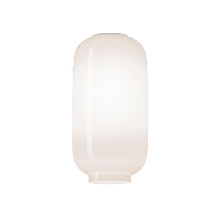 Plafonnier LED verre soufflé dimmable Ø22cm CHOUCHIN 2 Blanc