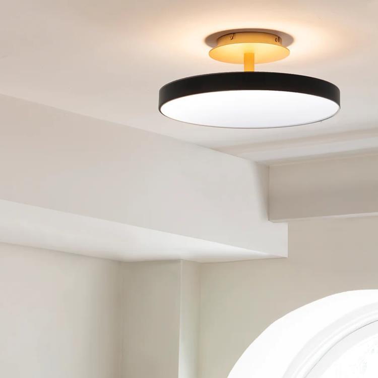 Plafonnier LED Acier/PMMA Ø43cm ASTERIA UP Anthracite