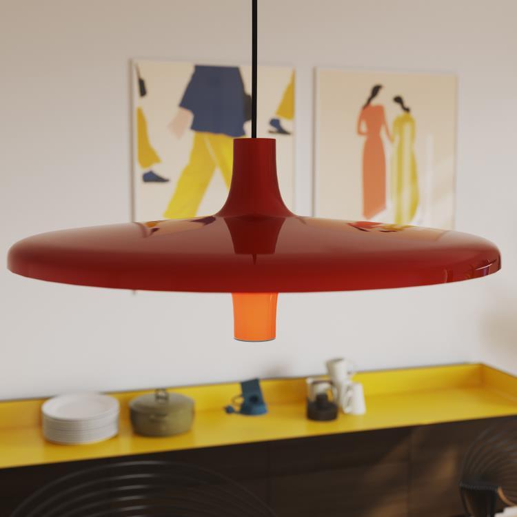 Suspension LED 2700K Dimmable Ø60cm AVRO Orange