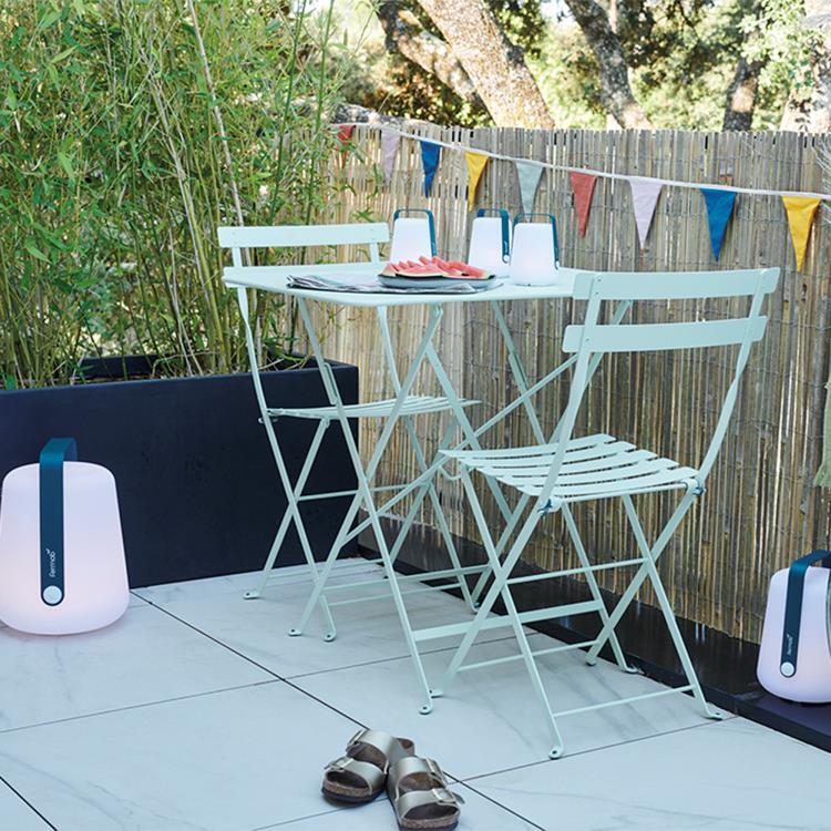 Lot de 2 Lampes nomades LED d'extérieur H25cm BALAD Bleu Acapulco