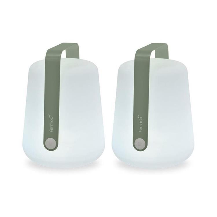 Lot de 2 Lampes nomades LED d'extérieur H25cm BALAD Cactus