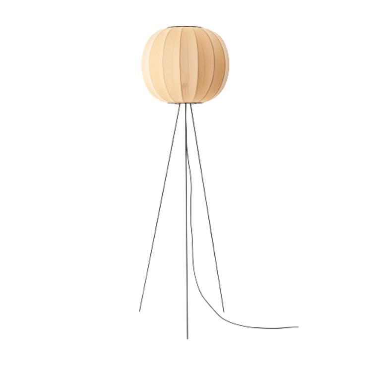 Lampadaire rond polyester tricoté Ø60cm KNIT WIT HIGH Sunrise