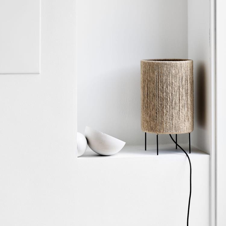 Lampe à poser Jute Ø23cm RO Jute