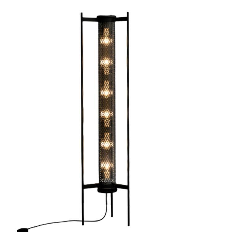 CHAMPION LED Lampadaire LED avec liseuse métal H180cm Chrome