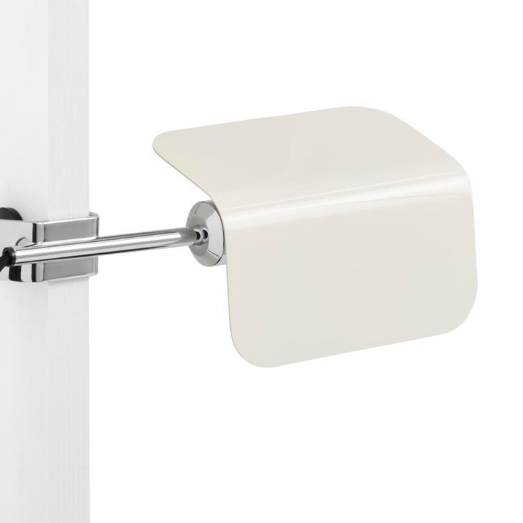 Lampe à pincer avec câble H27cm APEX CLIP Oyster White