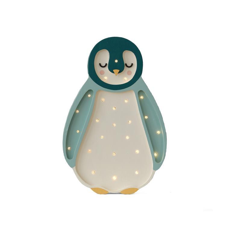 Lampe à poser LED Pingouin H22cm BABY PENGUIN Bleu