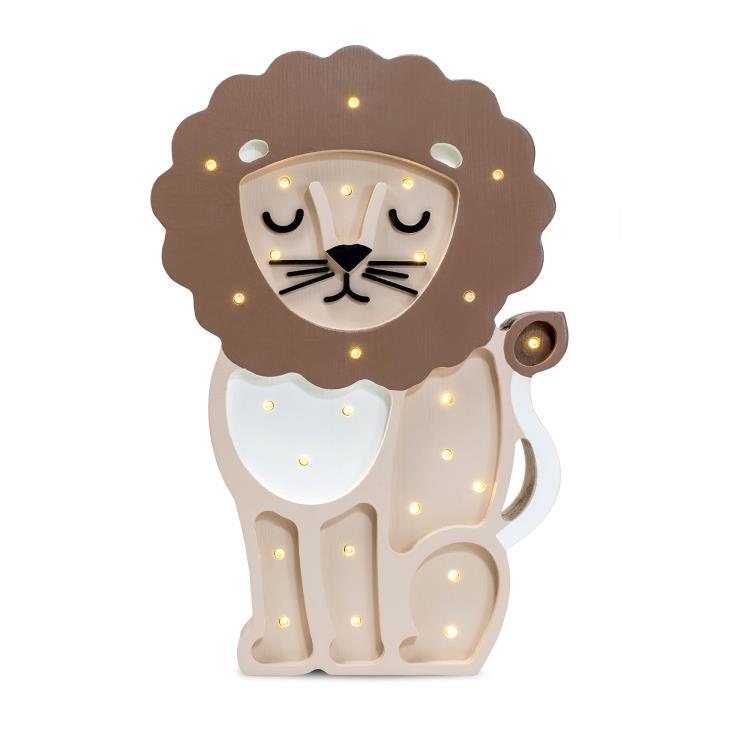 Lampe à poser LED Lion H36cm LION Kenya Coffee