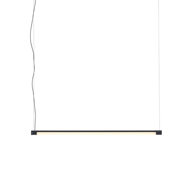 Suspension LED Barre L90cm FINE Noir