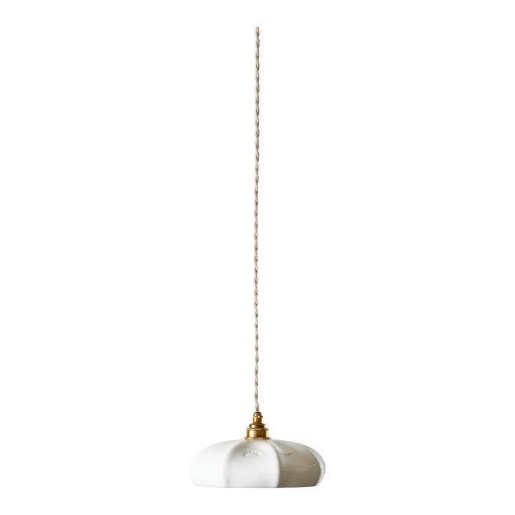 Suspension Porcelaine Ø24cm MARIA Porcelaine Emaillée