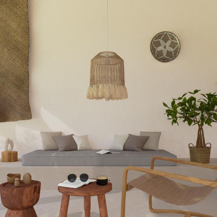 Suspension Jute Ø42cm ARIZONA SMALL naturel