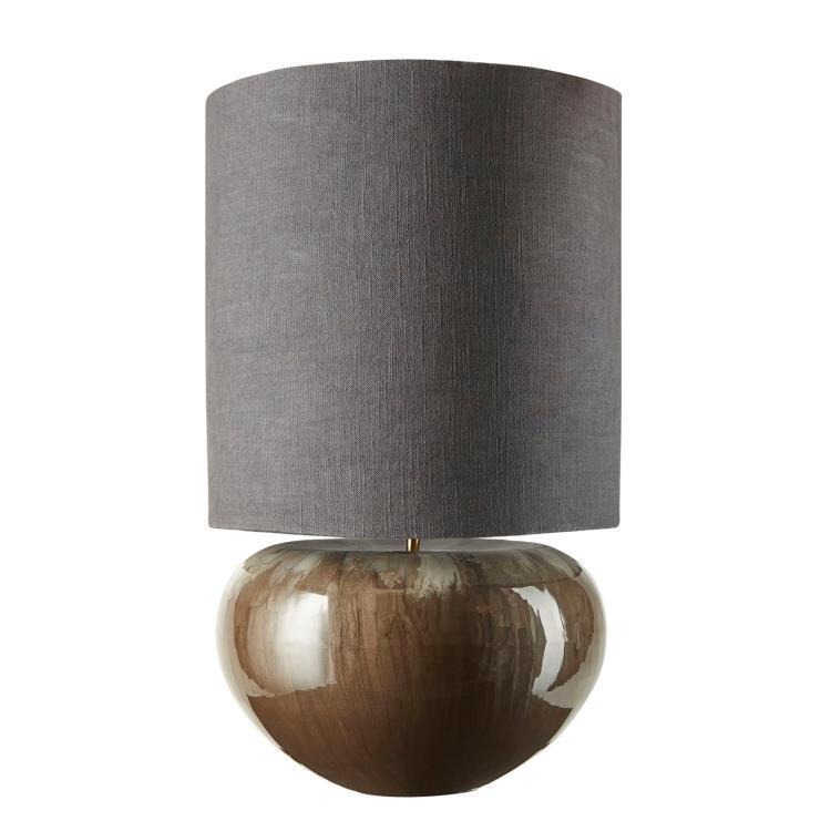 Lampe à poser Email H68cm ENA taupe