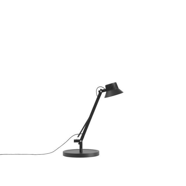 Lampe de bureau LED articulée Aluminium H36.8cm S1 Noir