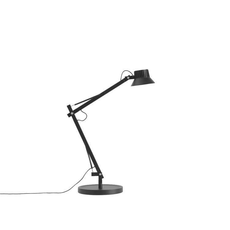 Lampe de bureau LED articulée Aluminium H39.8cm S2 Noir